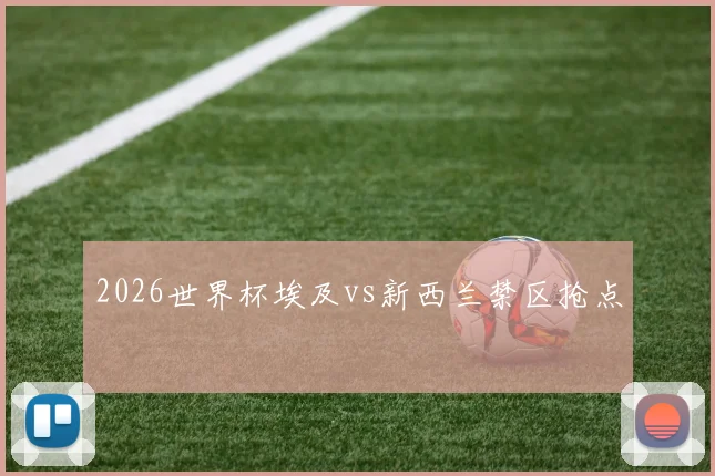2026世界杯埃及vs新西兰禁区抢点